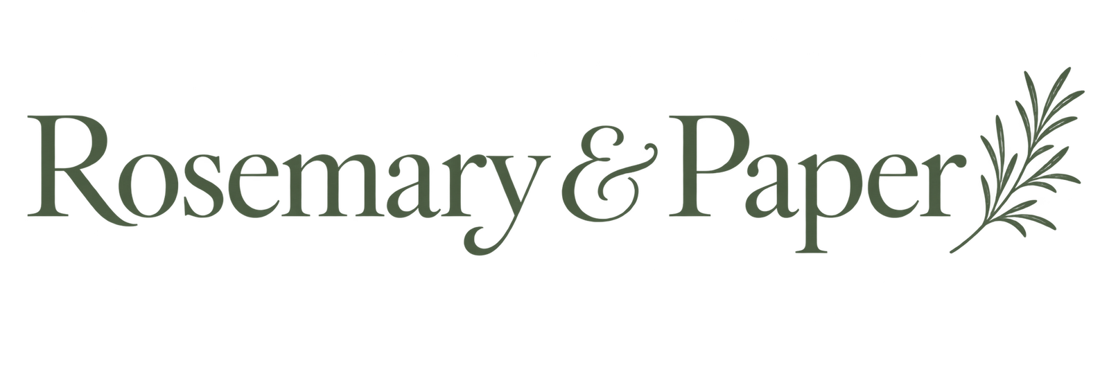 Rosemary & Paper